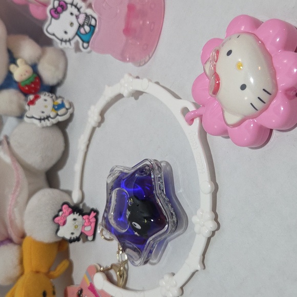 Hello Kitty Bundle Charms, Rings Plushies and More - Picture 2 of 9